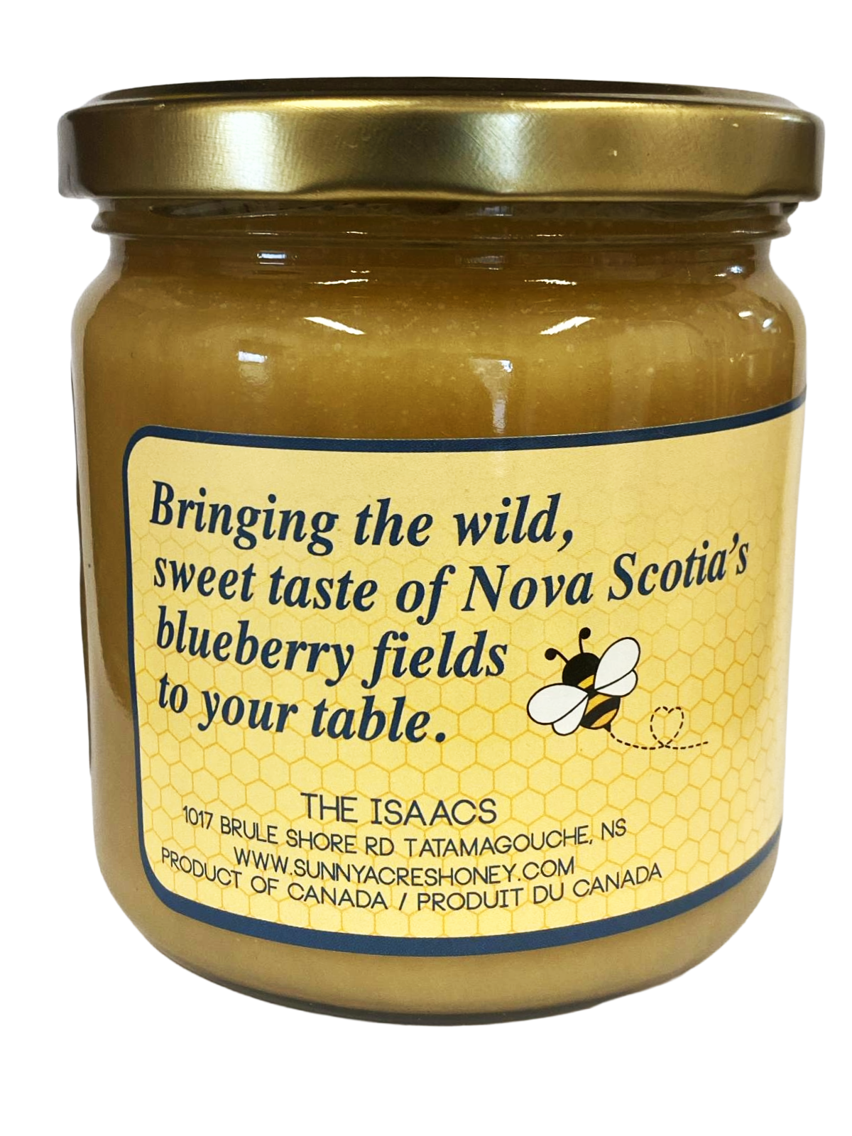Wild Blueberry Blossom Creamed Honey