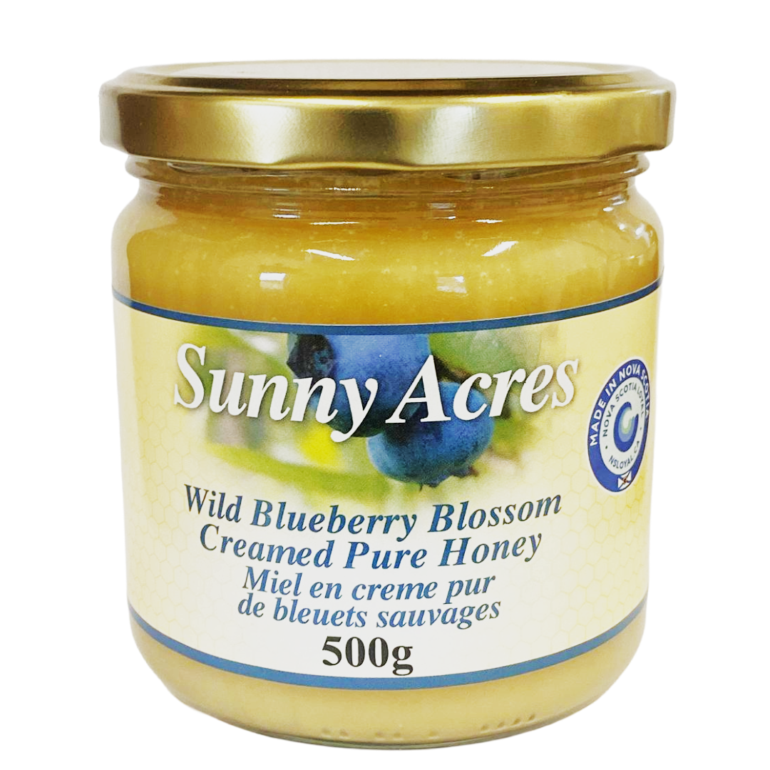 Wild Blueberry Blossom Creamed Honey