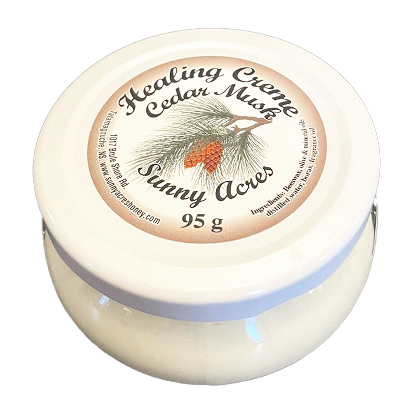 95g cedar musk healing creme