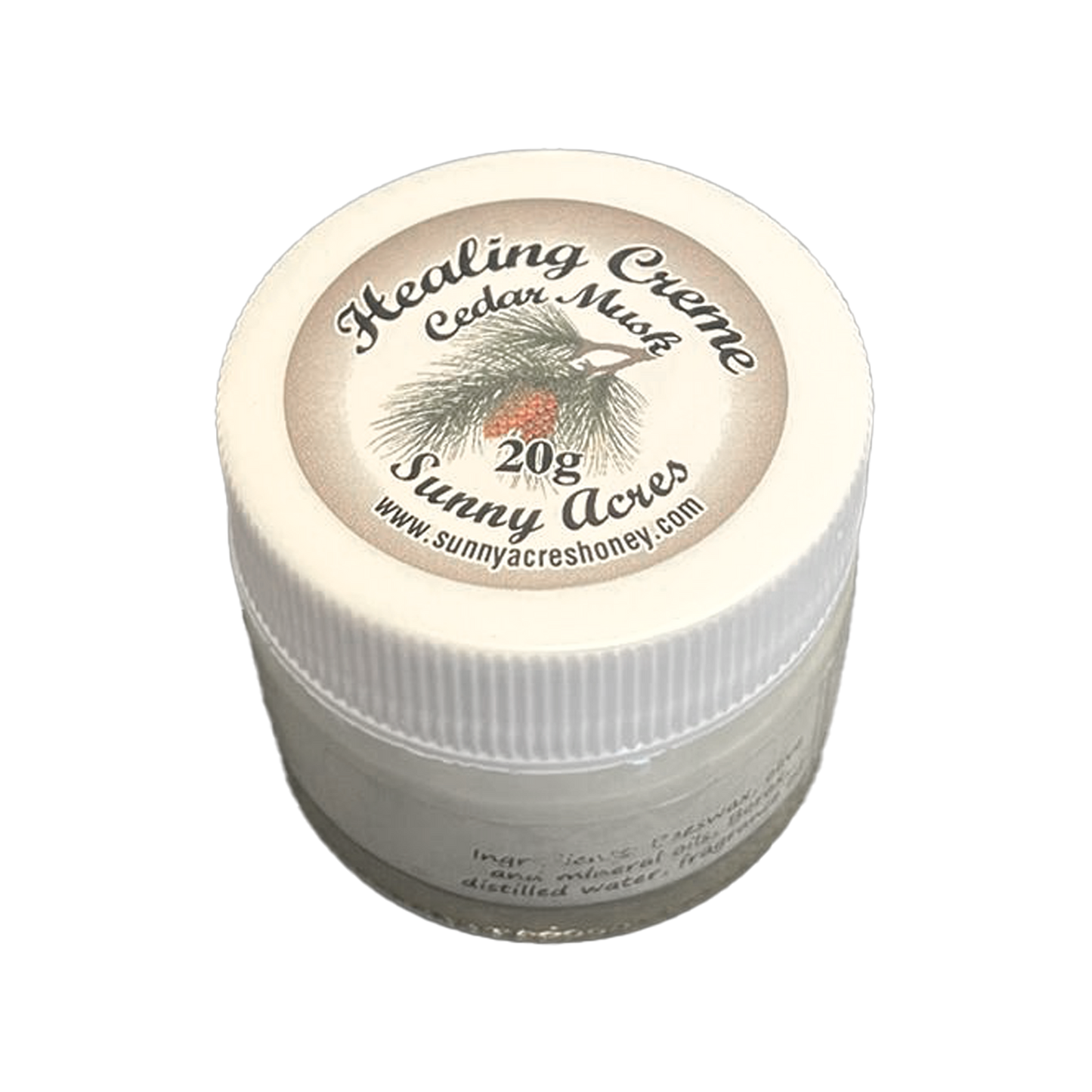 20g cedar musk healing creme