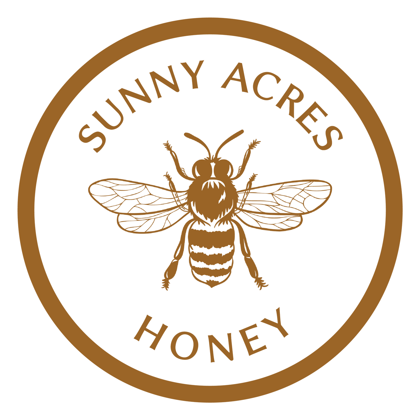 sunny acres honey logo