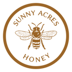 Load image into Gallery viewer, sunny acres honey logo
