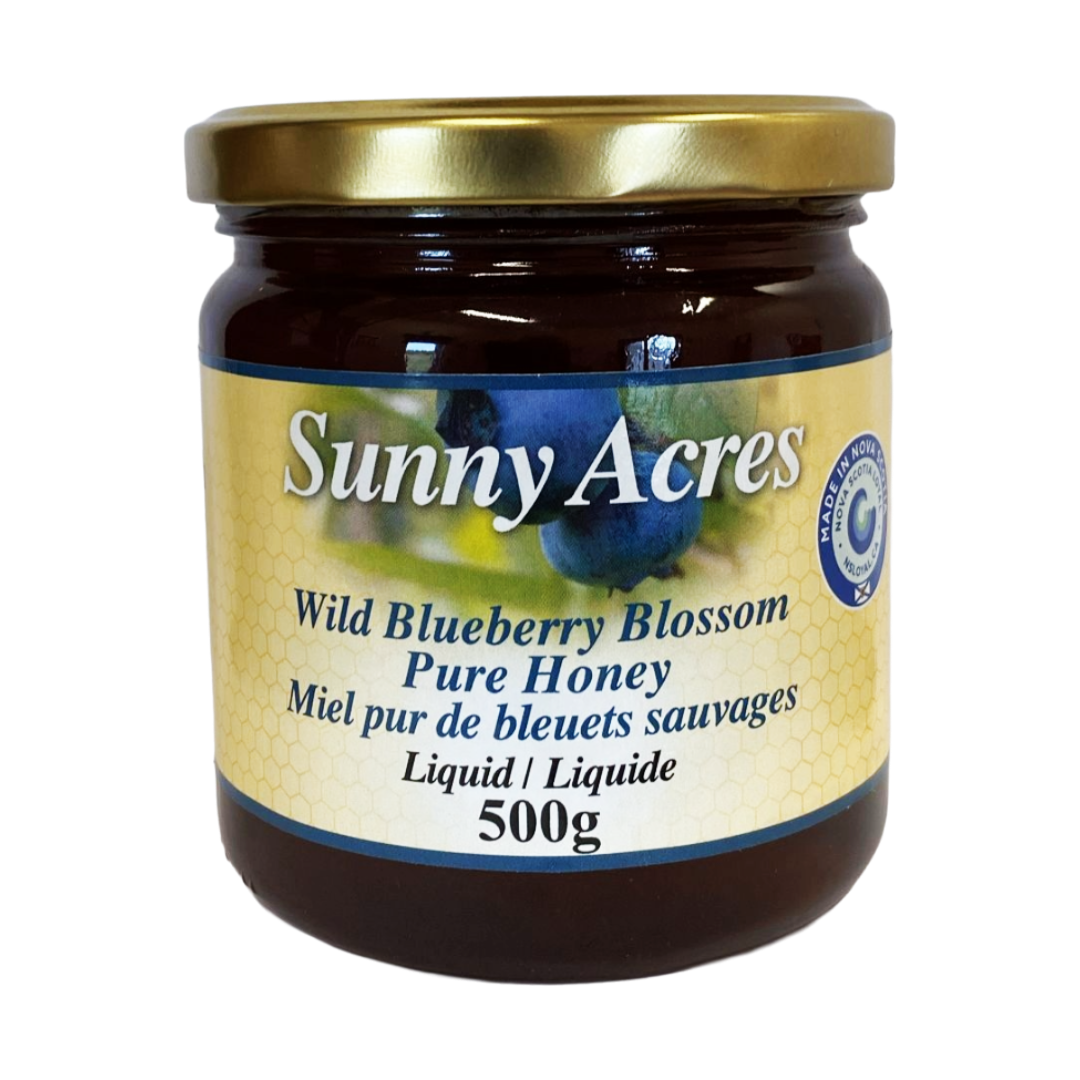 Wild Blueberry Blossom Liquid Honey