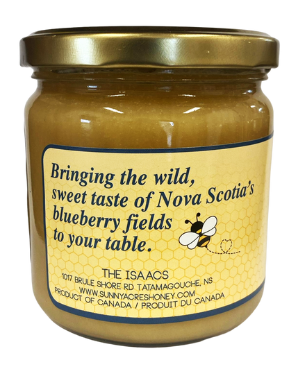 Wild Blueberry Blossom Creamed Honey