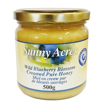 Wild Blueberry Blossom Creamed Honey
