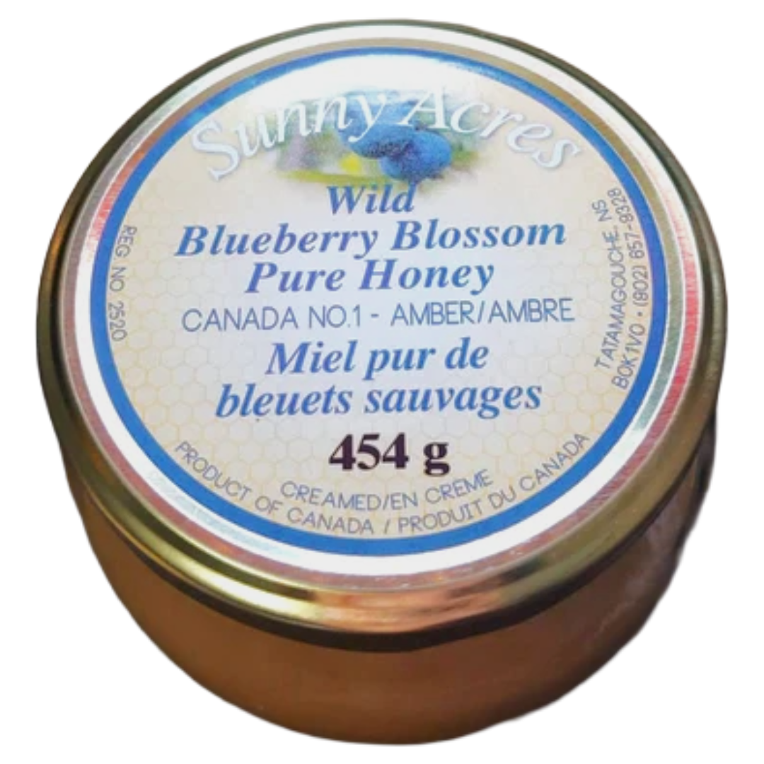 Wild Blueberry Blossom Creamed Honey