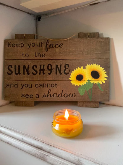New!! Woodwick Beeswax Candle