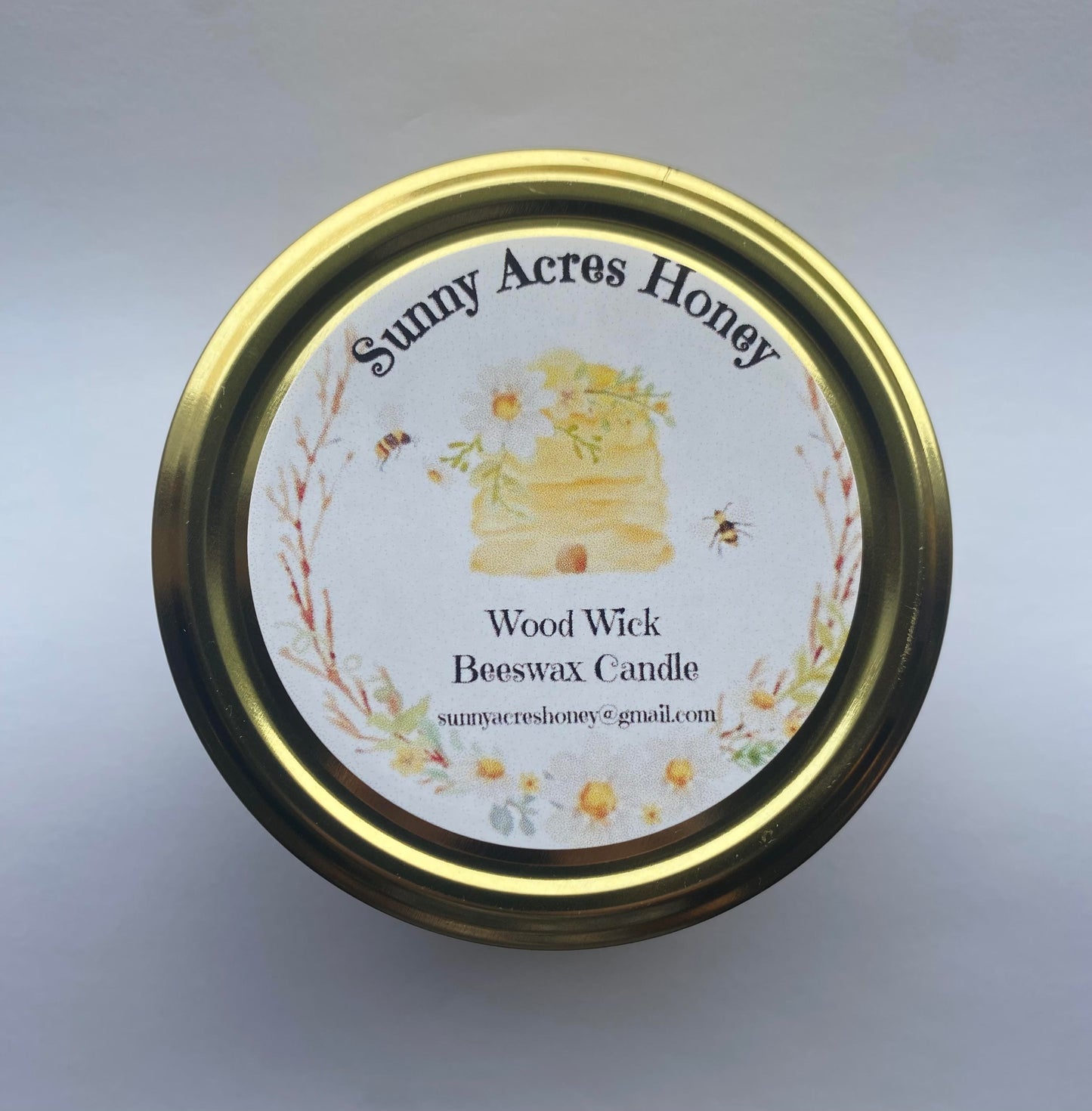 New!! Woodwick Beeswax Candle