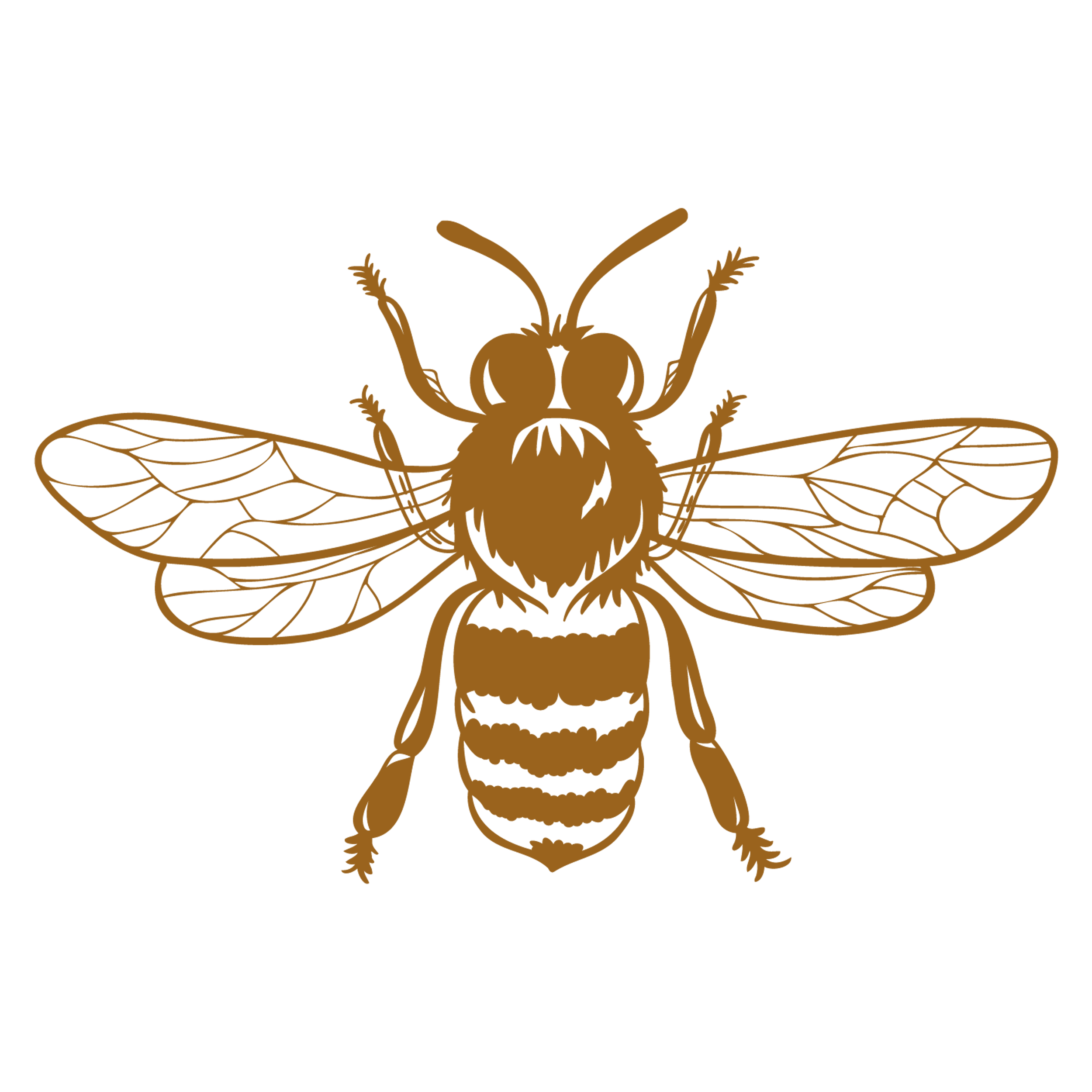 bee from sunny acres logo