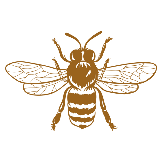 bee from sunny acres logo