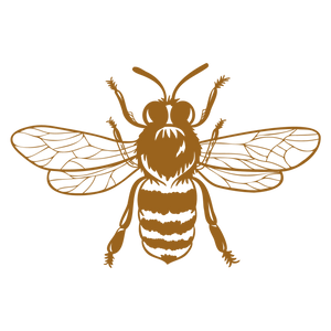 bee from sunny acres logo