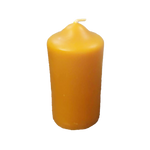 Load image into Gallery viewer, round top pillar 100% pure beeswax candle
