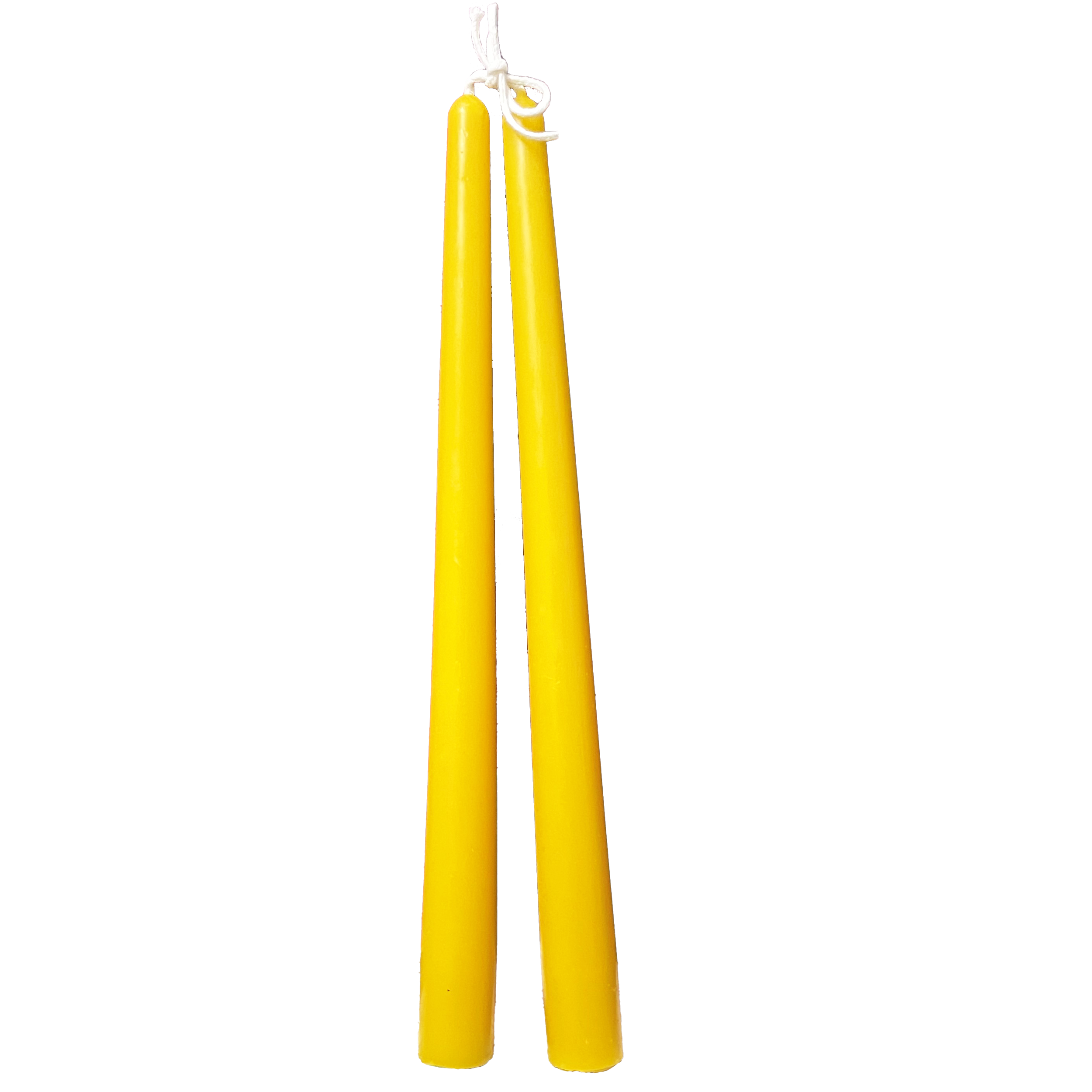 100% natural beeswax taper candles