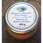 Load image into Gallery viewer, large jar creamed 100% natural wild blueberry blossom honey
