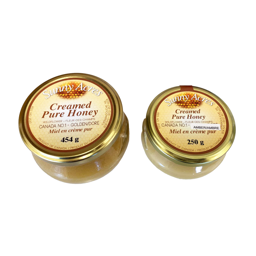 Creamed Pure Honey Sunny Acres Honey