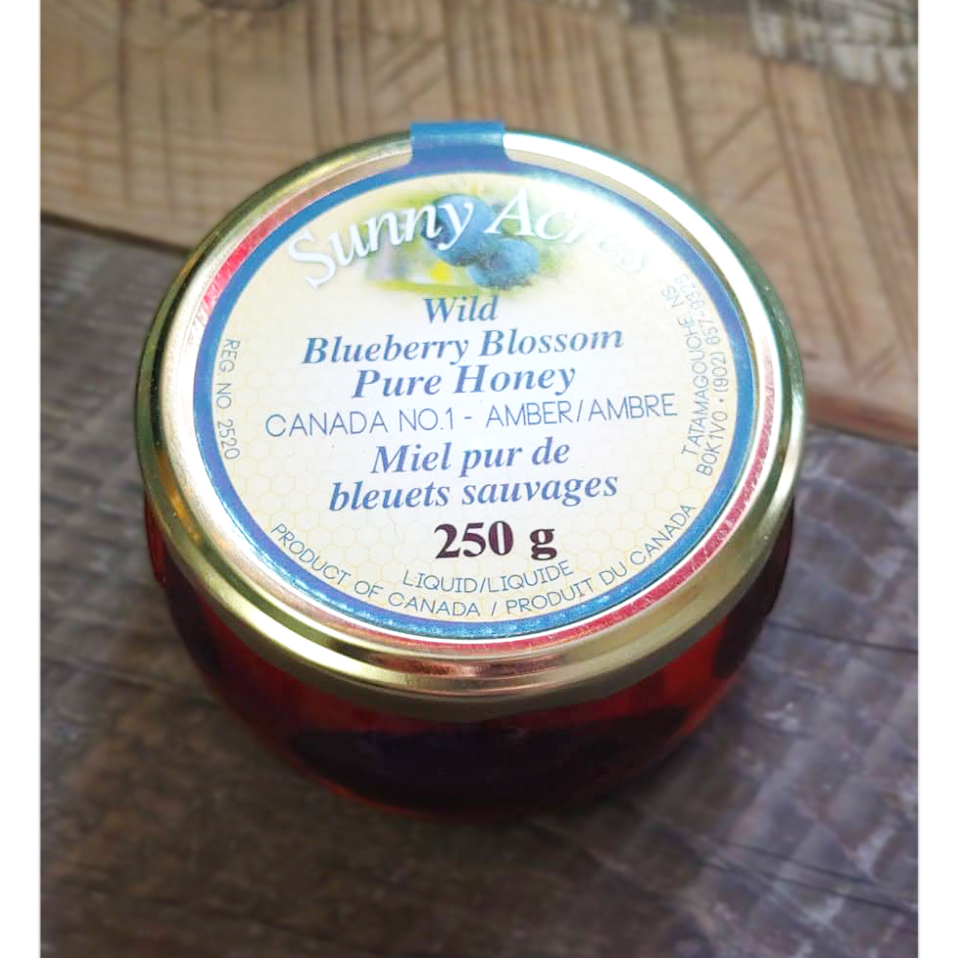 Wild Blueberry Blossom Liquid Honey – Sunny Acres Honey