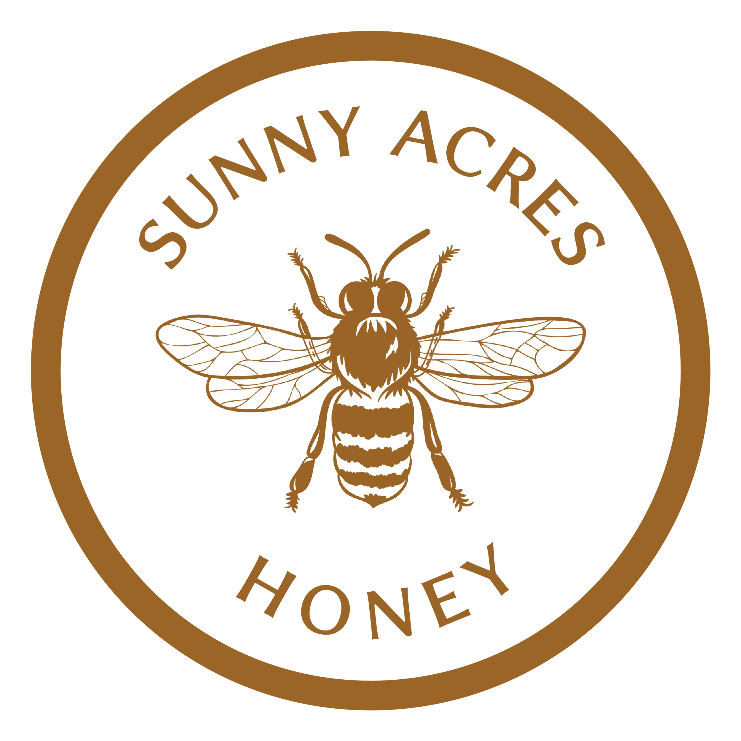 sunny acres honey logo